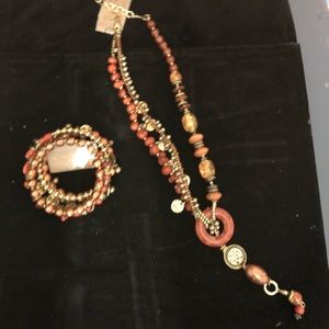 Necklace and bracelet